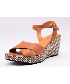 New L'Empreinte Chaussures ADIGE FLAVIE cognac