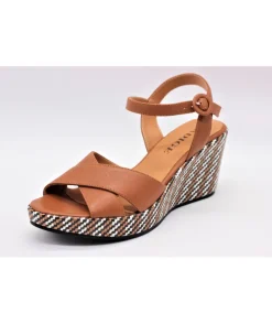 New L'Empreinte Chaussures ADIGE FLAVIE cognac