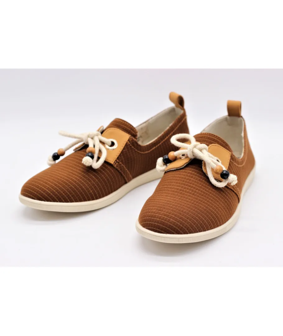 New L'Empreinte Chaussures ARMISTICE STONE ONE FINGER - MUSCAT marron