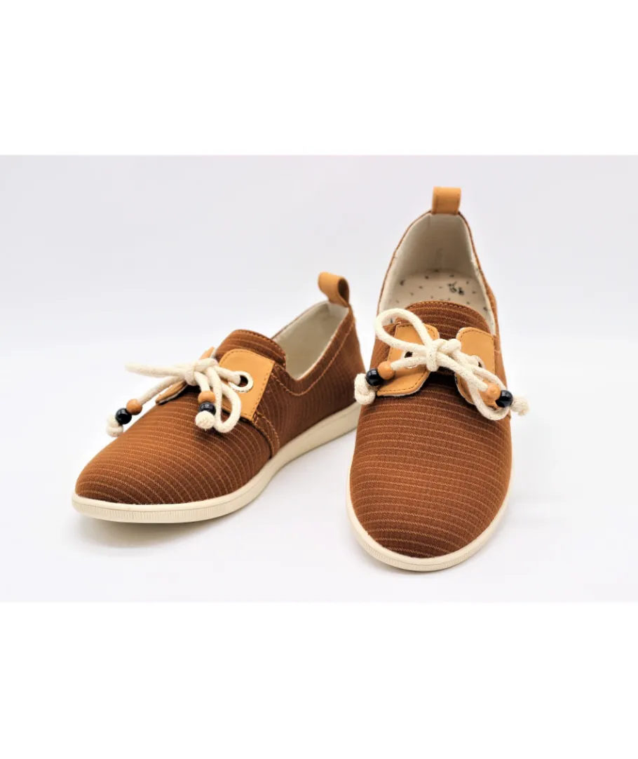 New L'Empreinte Chaussures ARMISTICE STONE ONE FINGER - MUSCAT marron