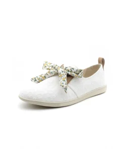 Best L'Empreinte Chaussures ARMISTICE STONE ONE W TWILL BRODE blanc