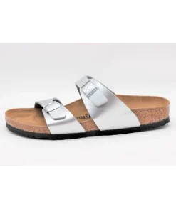Best L'Empreinte Chaussures BIRKENSTOCK SYDNEY METALLIC silver