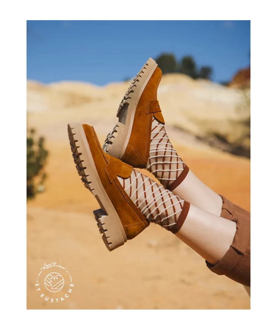 Clearance L'Empreinte Chaussures BROOKLYN BRIDGE - ATELIER SAINT EUSTACHE marron