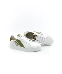 Cheap L'Empreinte Chaussures CAVAL HIGH SLASH GREEN FLORAL blanc