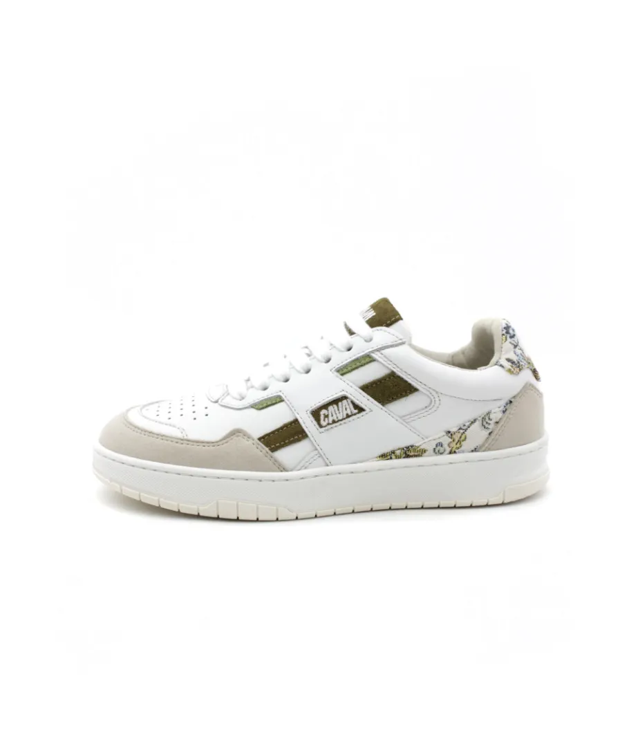 Fashion L'Empreinte Chaussures CAVAL PLAYGROUND FOREST FLORAL Crème