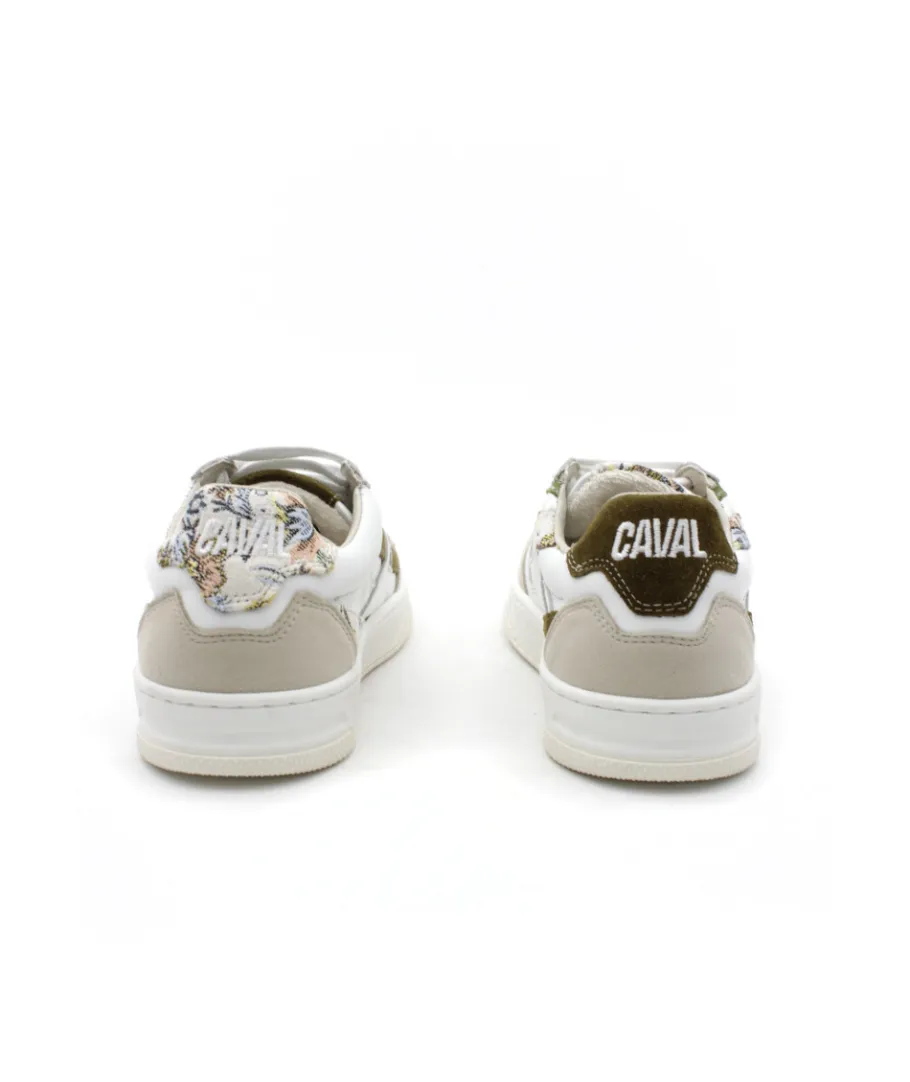 Fashion L'Empreinte Chaussures CAVAL PLAYGROUND FOREST FLORAL Crème