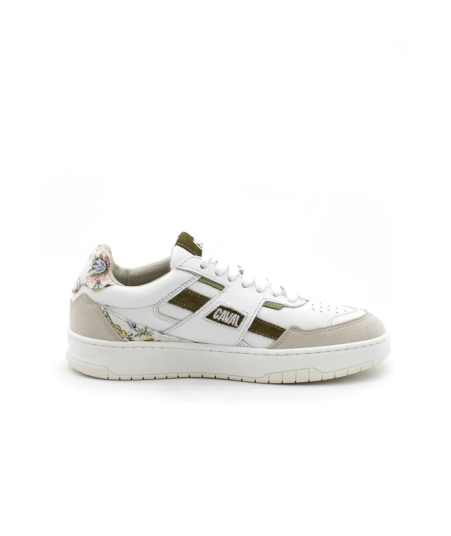 Fashion L'Empreinte Chaussures CAVAL PLAYGROUND FOREST FLORAL Crème