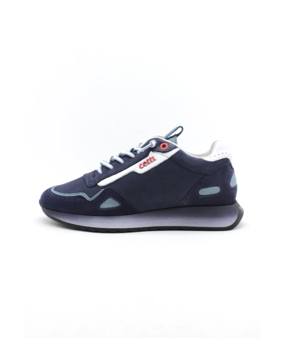Shop L'Empreinte Chaussures CETTI C1325 ANTE NUBUCK bleu
