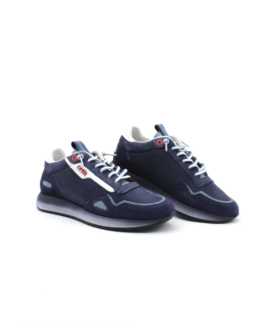 Shop L'Empreinte Chaussures CETTI C1325 ANTE NUBUCK bleu