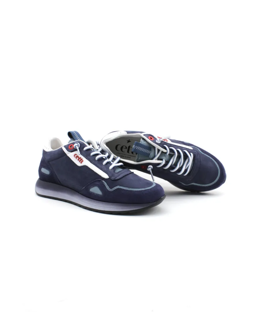 Shop L'Empreinte Chaussures CETTI C1325 ANTE NUBUCK bleu