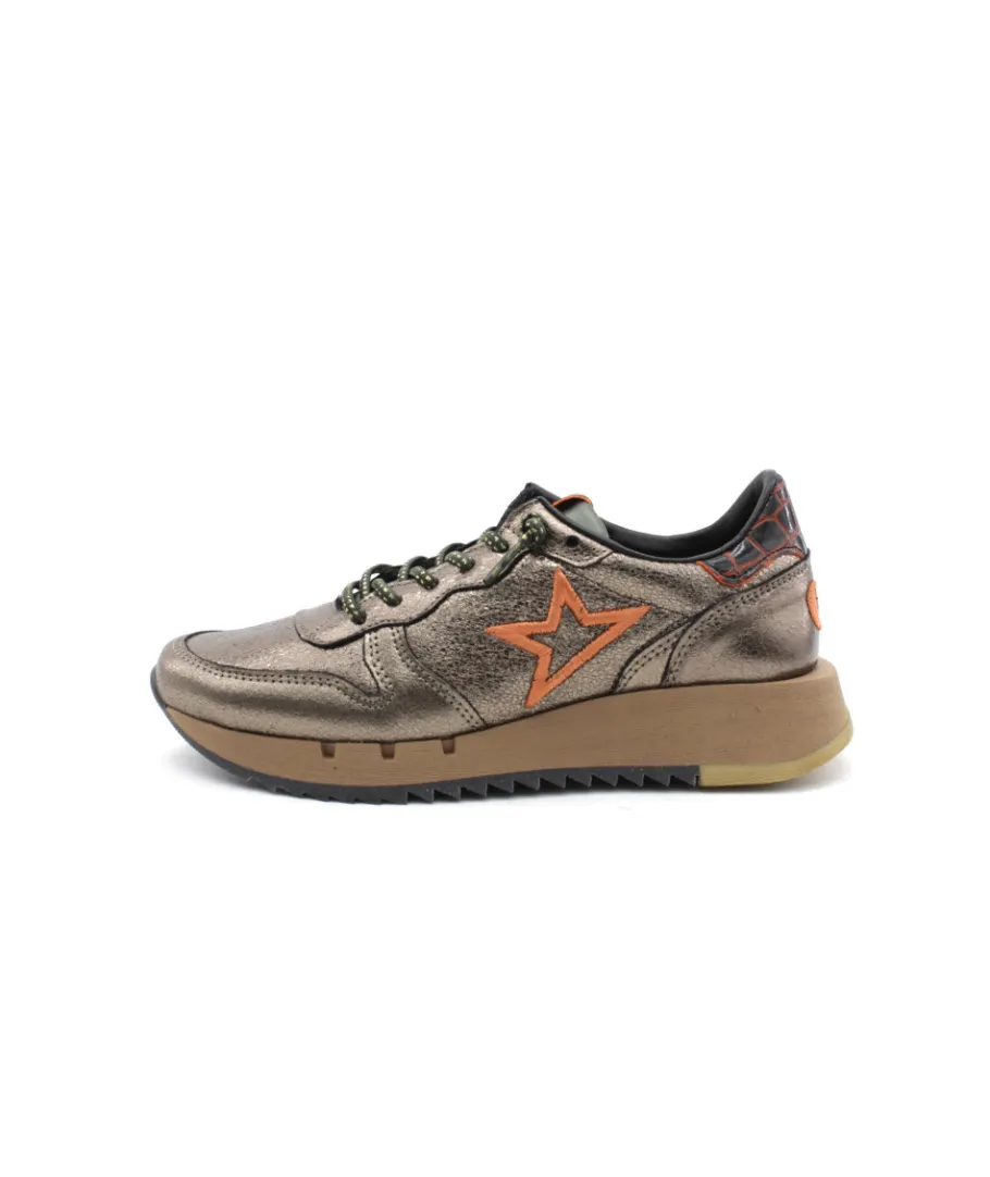 Store L'Empreinte Chaussures CETTI C1301 METAL OXIDO bronze
