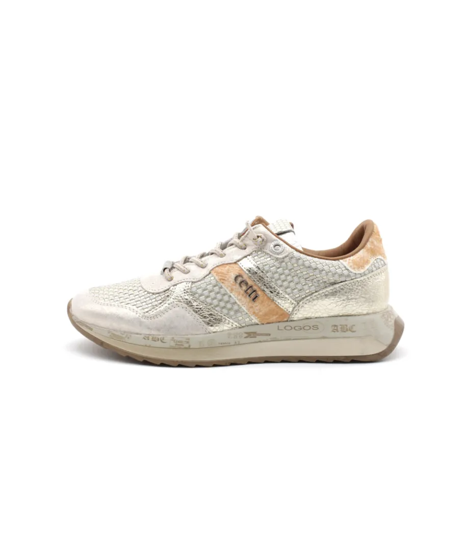 Shop L'Empreinte Chaussures CETTI C1274 TRECHIA CHAMPAGNE gold