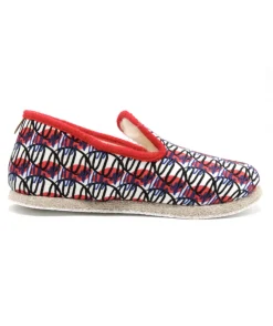 Clearance L'Empreinte Chaussures CHAUSSE MOUTON ARLEQUIN rouge