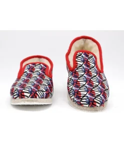 Clearance L'Empreinte Chaussures CHAUSSE MOUTON ARLEQUIN rouge