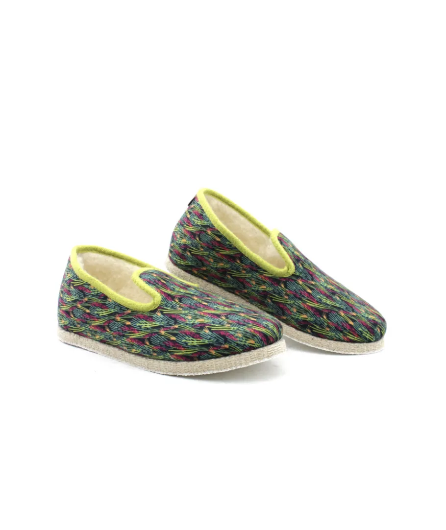 Fashion L'Empreinte Chaussures CHAUSSE MOUTON BAMBOU vert