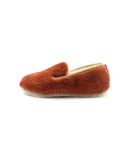 Discount L'Empreinte Chaussures CHAUSSE MOUTON CARESSE brique