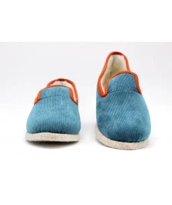 Cheap L'Empreinte Chaussures CHAUSSE MOUTON COTELE bleu