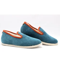 Cheap L'Empreinte Chaussures CHAUSSE MOUTON COTELE bleu