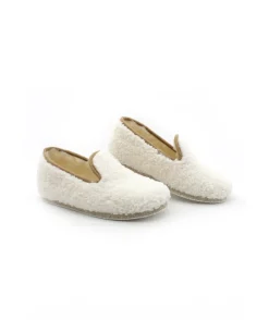 Fashion L'Empreinte Chaussures CHAUSSE MOUTON LAINEY blanc