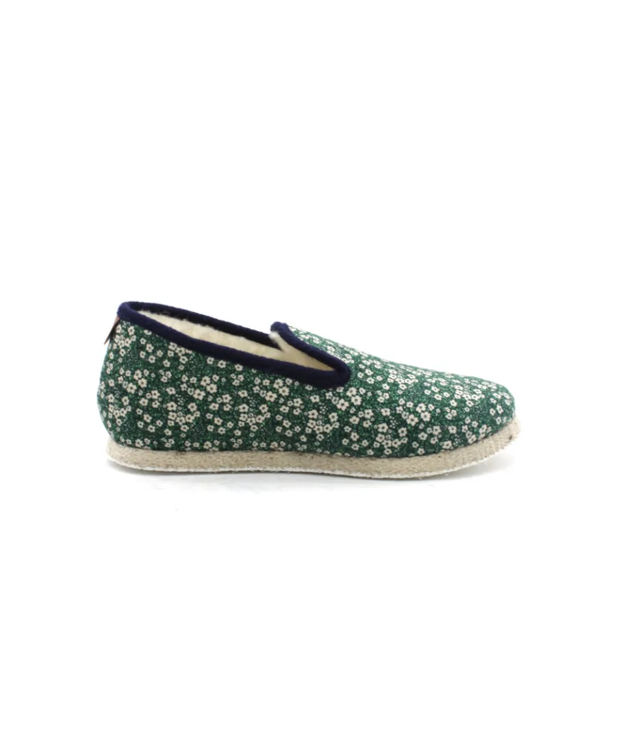 Store L'Empreinte Chaussures CHAUSSE MOUTON LIBERTY vert