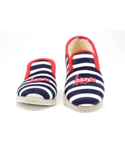 New L'Empreinte Chaussures CHAUSSE MOUTON MESSAGE marine