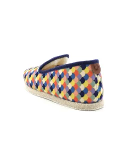 Shop L'Empreinte Chaussures CHAUSSE MOUTON RAINBOW marine