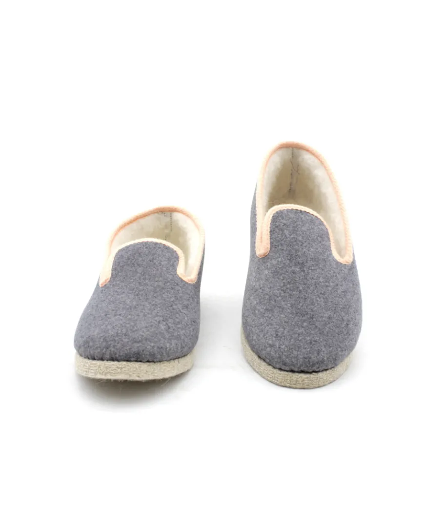 Clearance L'Empreinte Chaussures CHAUSSE MOUTON SOFT gris