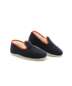 Flash Sale L'Empreinte Chaussures CHAUSSE MOUTON TWEED/C-3 marine