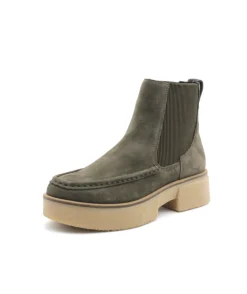 Outlet L'Empreinte Chaussures CLARKS LINOSO TOP kaki