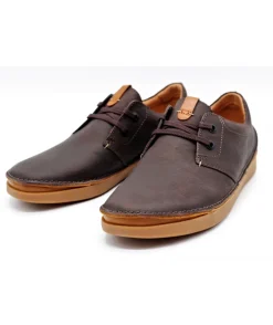 Shop L'Empreinte Chaussures CLARKS OAKLAND marron