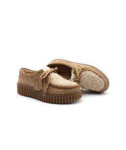 Discount L'Empreinte Chaussures CLARKS TORHILL BEE LIGHT sable