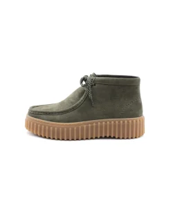 Store L'Empreinte Chaussures CLARKS TORHILL MOSS kaki