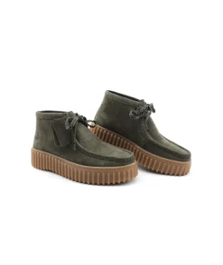 Store L'Empreinte Chaussures CLARKS TORHILL MOSS kaki