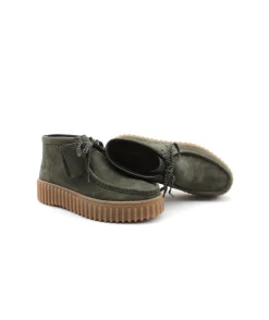 Store L'Empreinte Chaussures CLARKS TORHILL MOSS kaki
