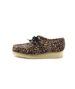 Shop L'Empreinte Chaussures CLARKS WALLABEE leopard