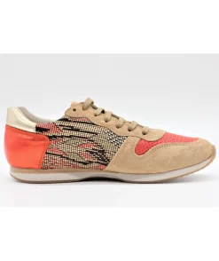 Cheap L'Empreinte Chaussures COCO ABRICOT BASKETS CHRISTA V0658 nude