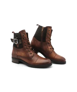 New L'Empreinte Chaussures COCO & ABRICOT CALLIOPE V2241B brandy