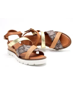 Shop L'Empreinte Chaussures COCO & ABRICOT COAT V1649J cuero
