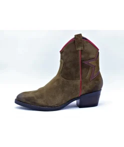 Clearance L'Empreinte Chaussures COCO & ABRICOT DAGLAN V1631A kaki
