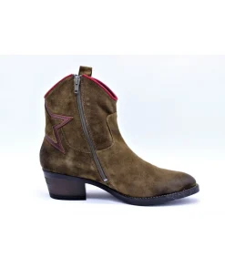 Clearance L'Empreinte Chaussures COCO & ABRICOT DAGLAN V1631A kaki