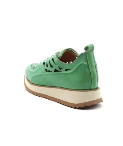Shop L'Empreinte Chaussures COCO & ABRICOT ESBLY V2807C vert