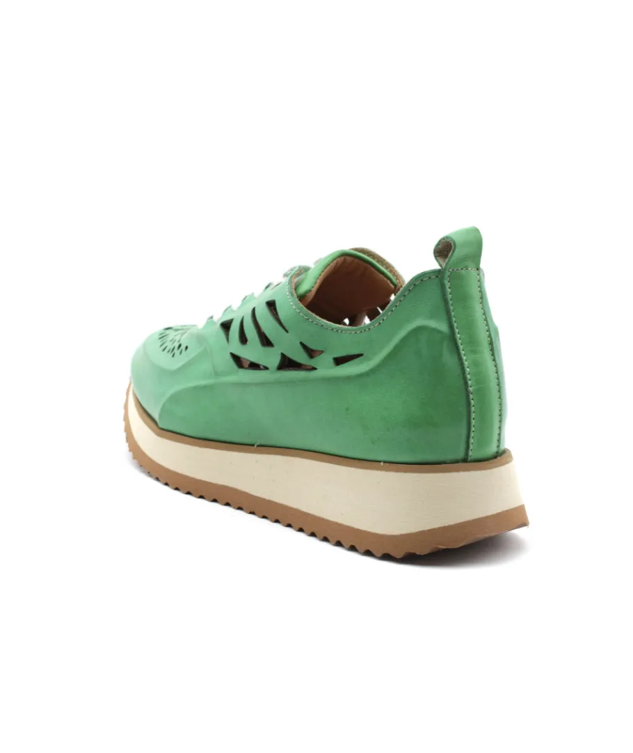 Shop L'Empreinte Chaussures COCO & ABRICOT ESBLY V2807C vert