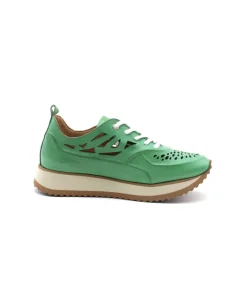 Shop L'Empreinte Chaussures COCO & ABRICOT ESBLY V2807C vert