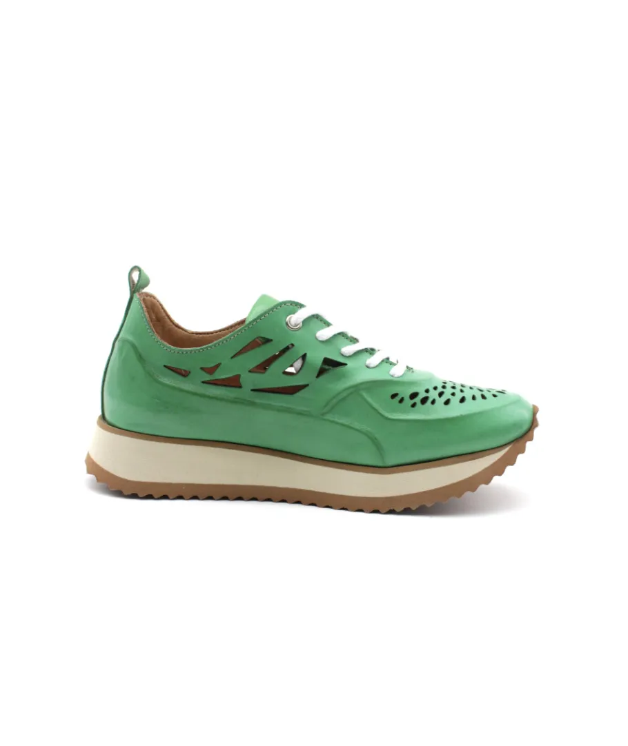 Shop L'Empreinte Chaussures COCO & ABRICOT ESBLY V2807C vert
