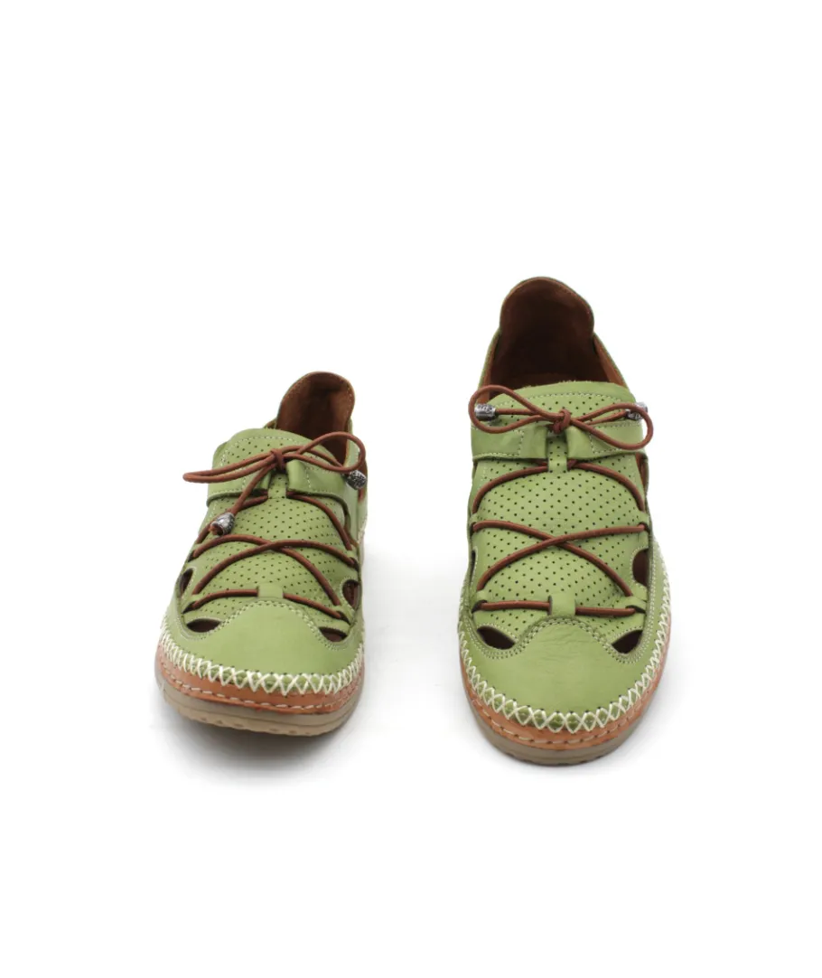 Clearance L'Empreinte Chaussures COCO & ABRICOT MELINCOURT V2340A Pistache