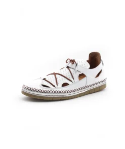 Fashion L'Empreinte Chaussures COCO & ABRICOT MELINNEW V2674B blanc