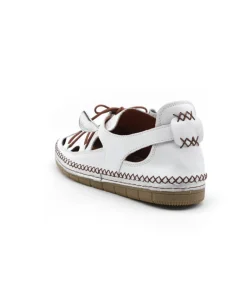 Fashion L'Empreinte Chaussures COCO & ABRICOT MELINNEW V2674B blanc