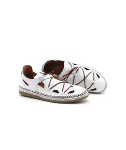 Fashion L'Empreinte Chaussures COCO & ABRICOT MELINNEW V2674B blanc
