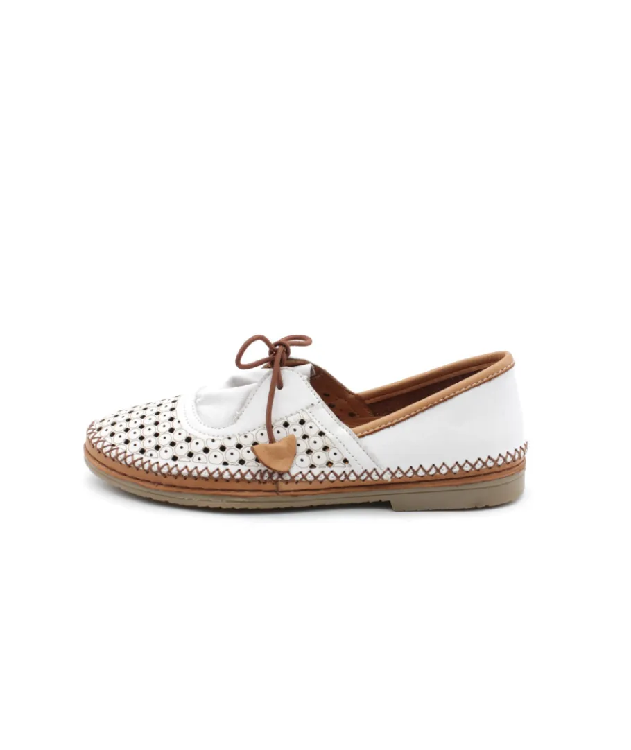 Online L'Empreinte Chaussures COCO & ABRICOT MERACQ V2339A blanc