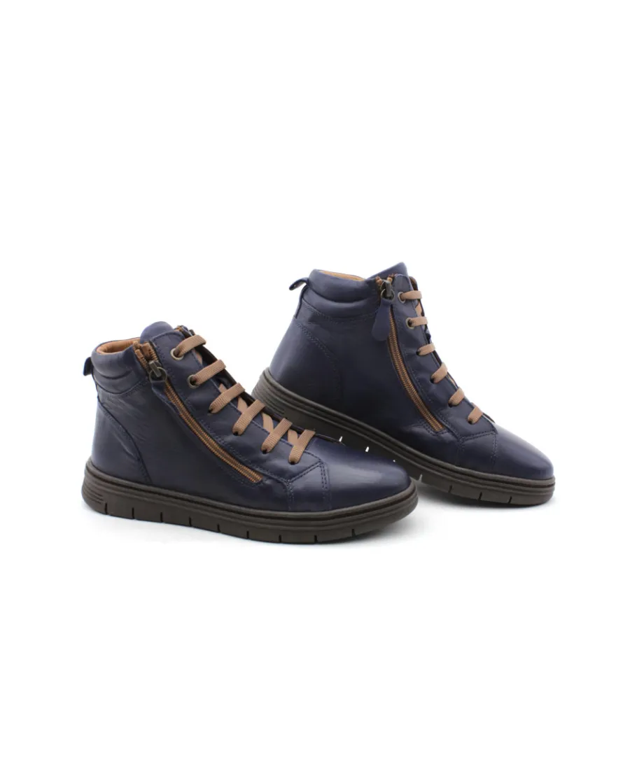 Best L'Empreinte Chaussures COCO & ABRICOT MERCADIER V2571B marine